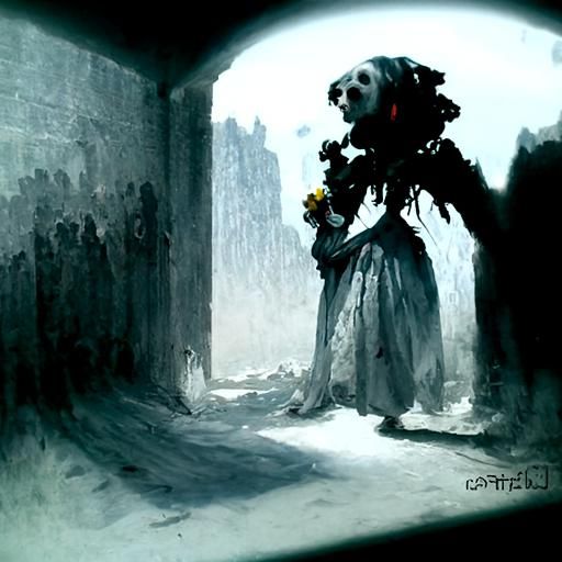 wallflower girl r/nightcafe