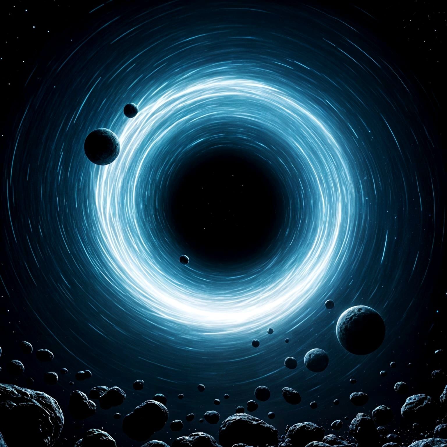 Sucked into the void  by @Lilsilverfish