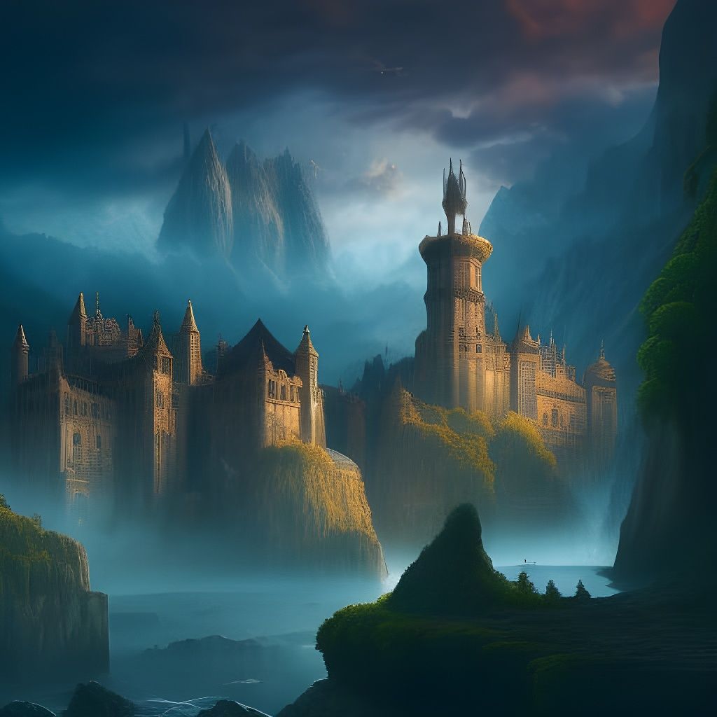 Medieval Castle - Ai Generated Artwork - Nightcafe Creator