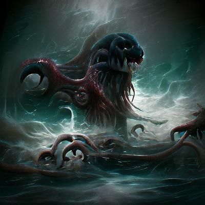 The kraken - AI Generated Artwork - NightCafe Creator