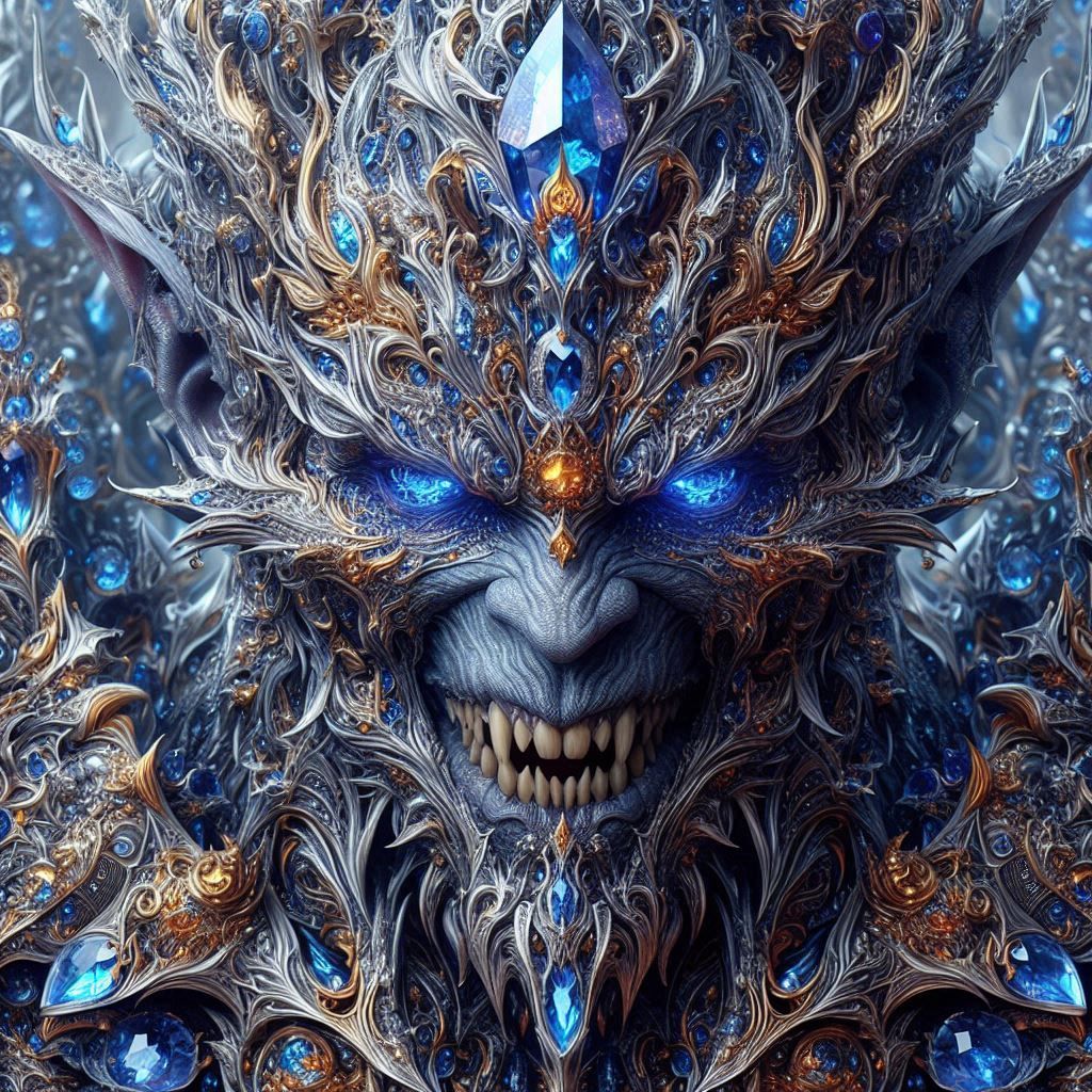 Azurios, The Drow King of Sapphires