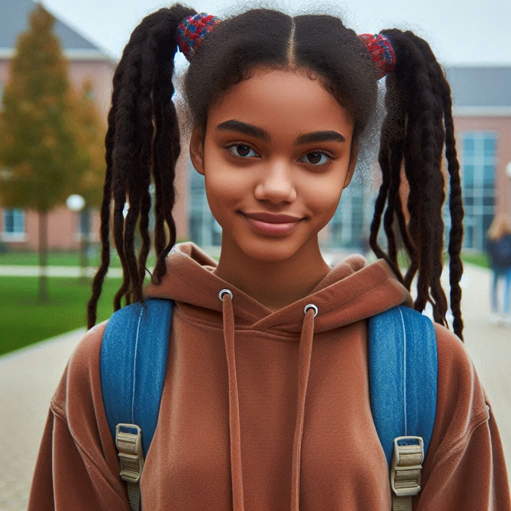 Young student in contemplation