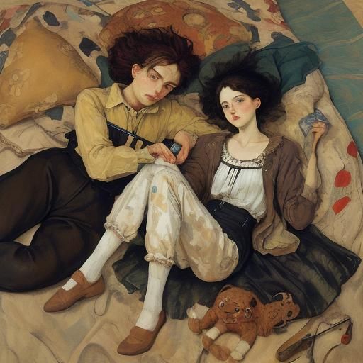 Reality suddenly became a dream
But we did not lose our spirit
Our toys are more than dreams
Even if at night there is fear around 
By Zinai...