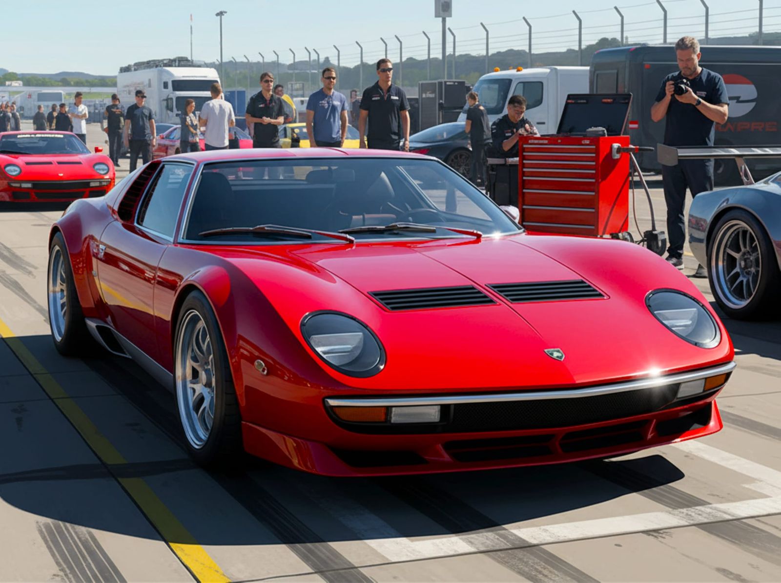 Lamborghini Miura P400 Resto-Mod, Version 2