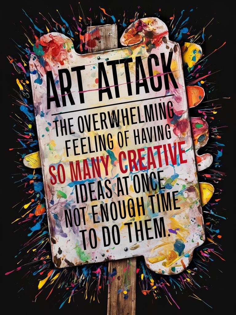 Art Attack - anyone else relate? π€£