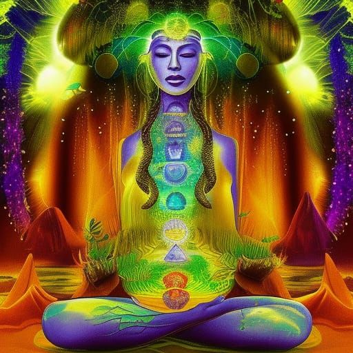 Chakras - Ai Generated Artwork - Nightcafe Creator