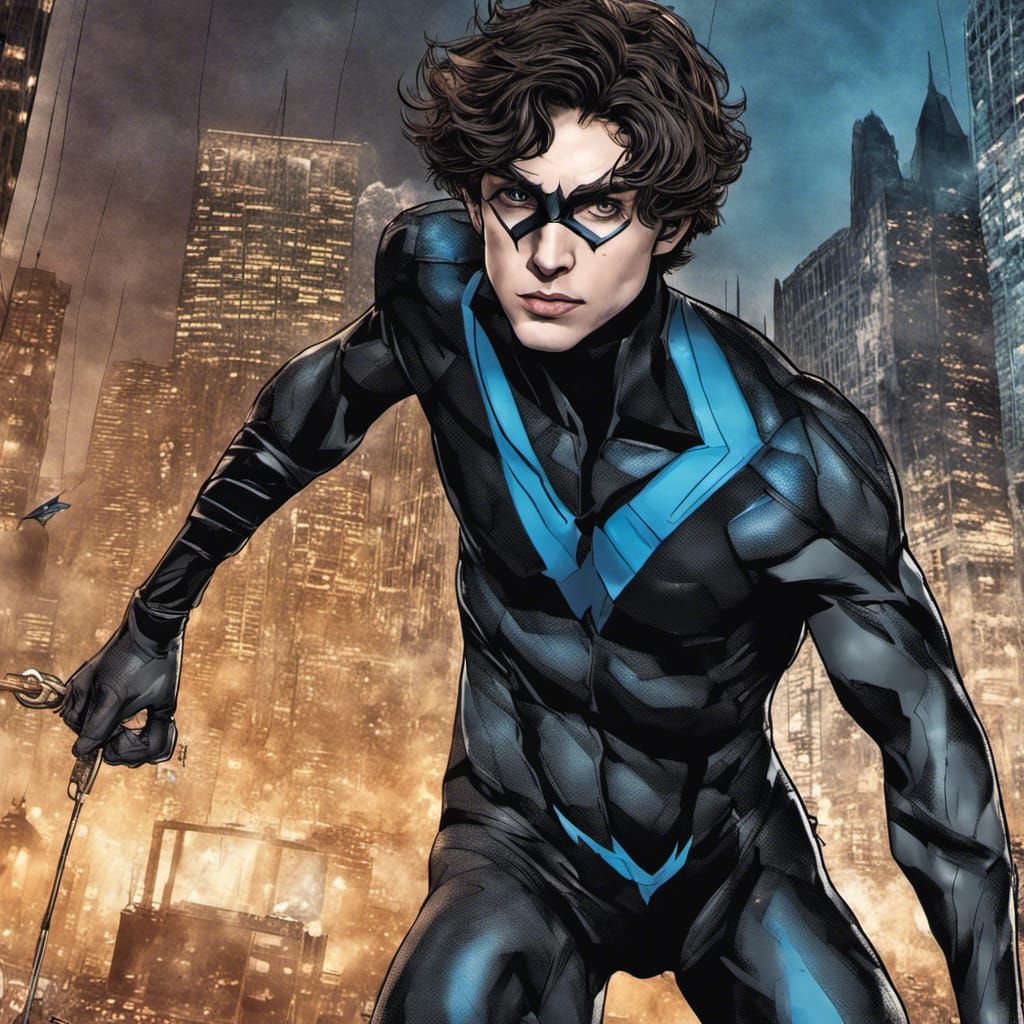 Timothee Chalamet as Nightwing