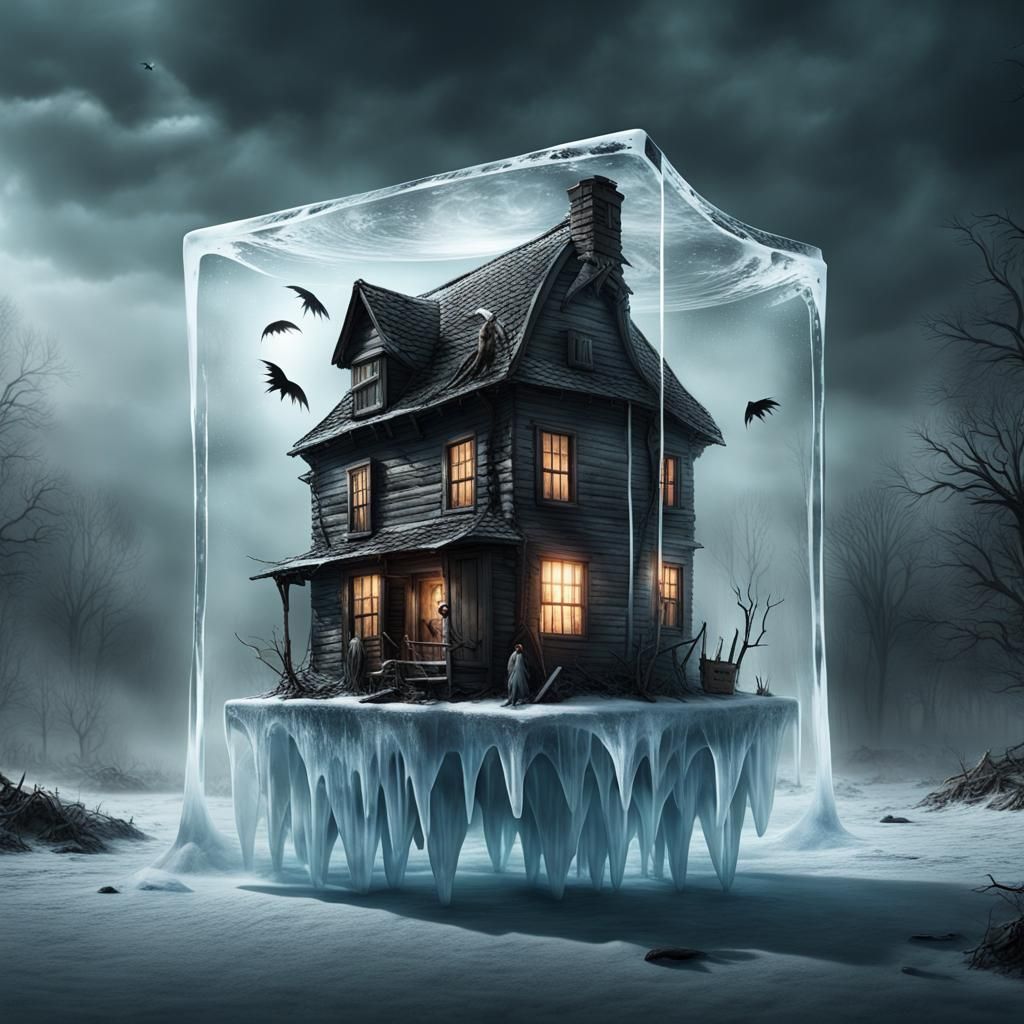seamlessly blends the macabre ambiance of a haunted cottage ...