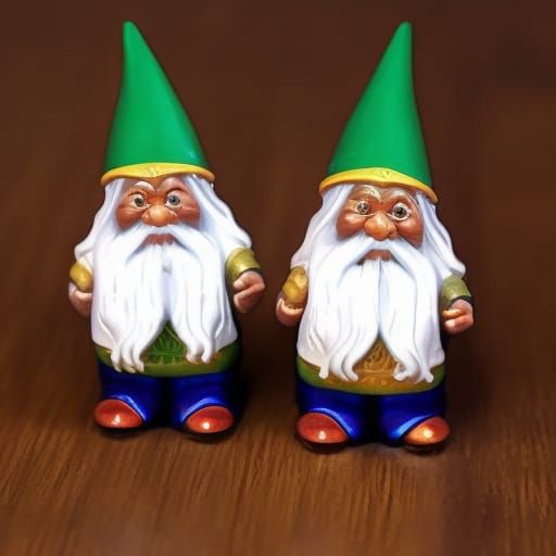 Saudian gnomes - AI Generated Artwork - NightCafe Creator