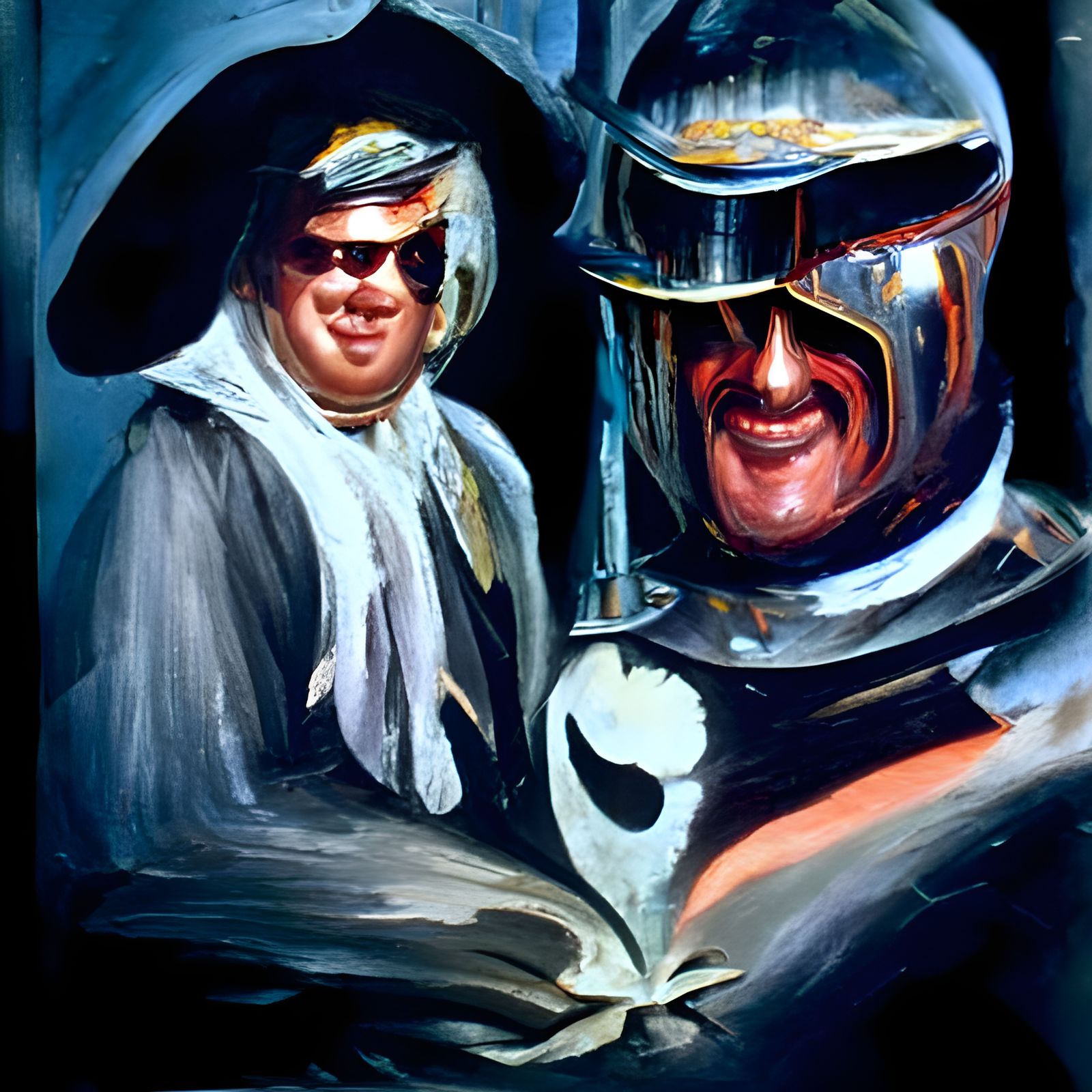 The Evil Man and the Groovy Knight