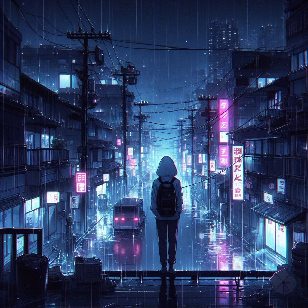 Just enjoy the heavy rain