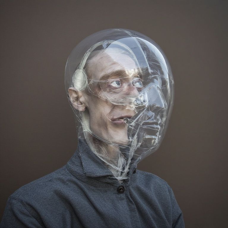 mask that completely blocks AI facial recognition