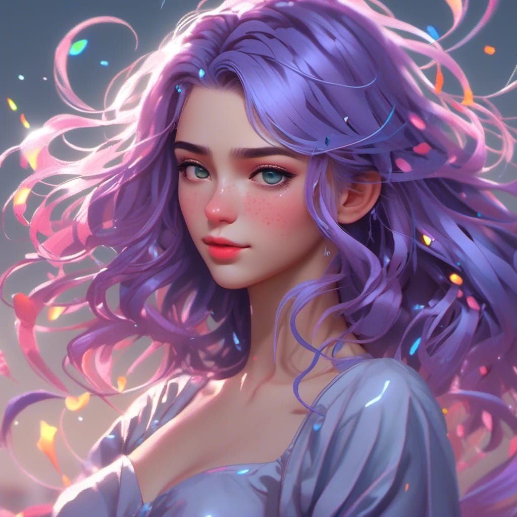 My Lavender Love - AI Generated Artwork - NightCafe Creator