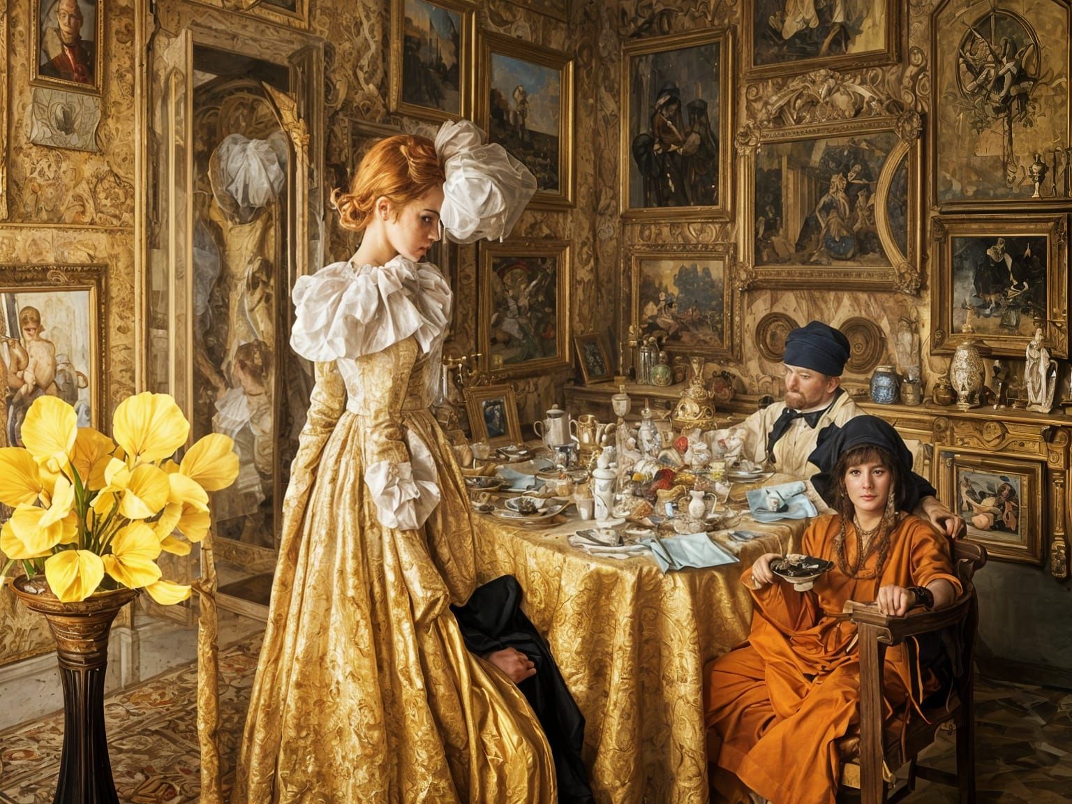 "Why did you invite HIM to Lunch, Mother?"