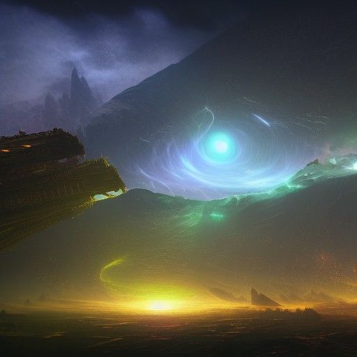 Futuristic solar storm