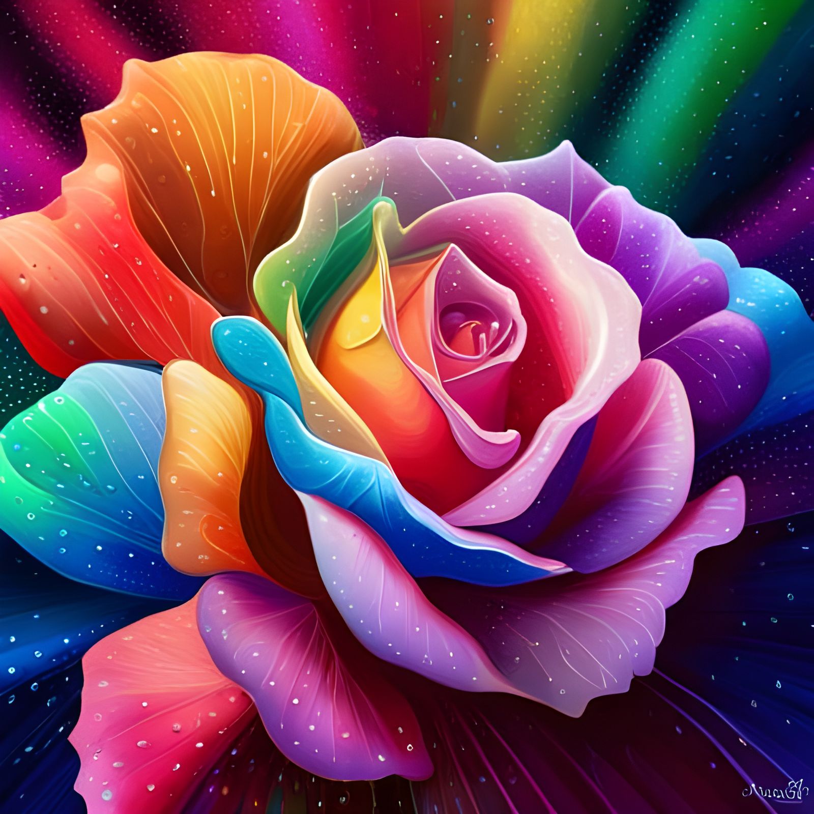 Rainbow   by @Durtelurt