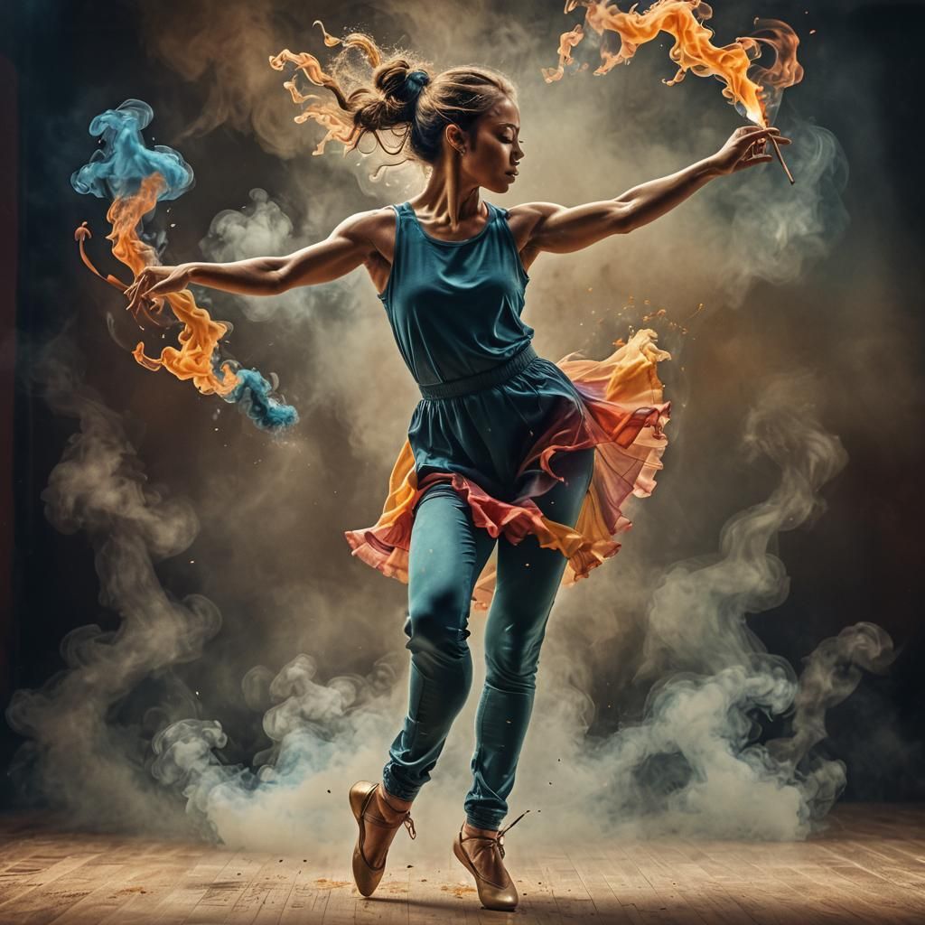 Dancer   by @Fuchsia23