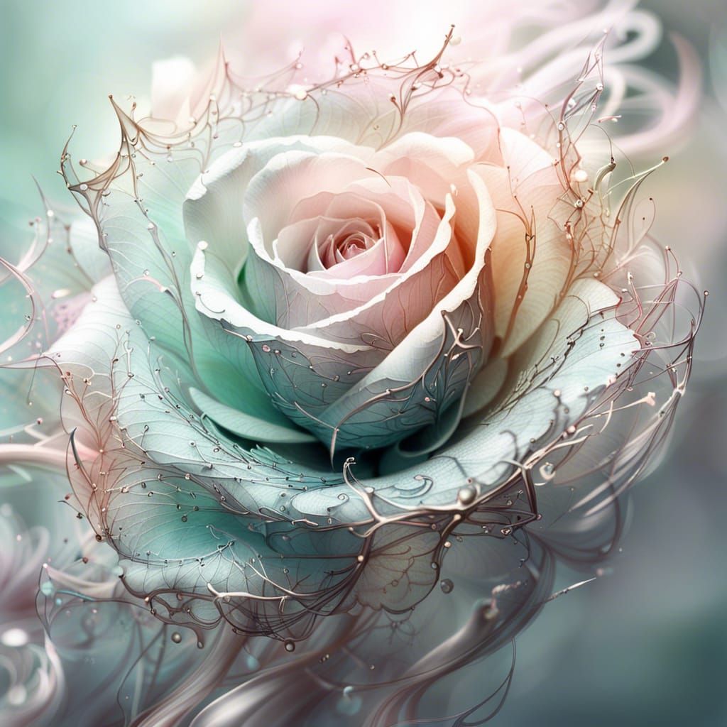 Pastel rose  by @Opslilla