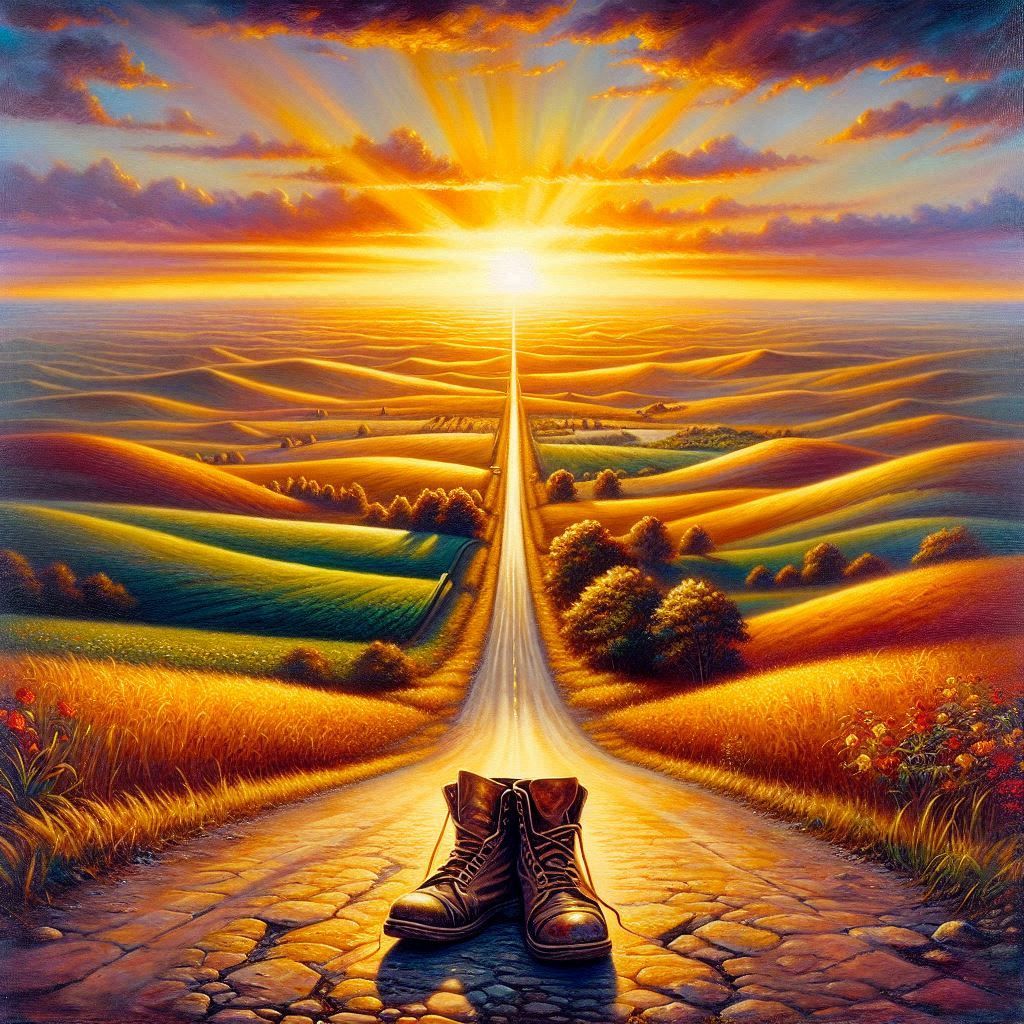 These boots were made for walkin'