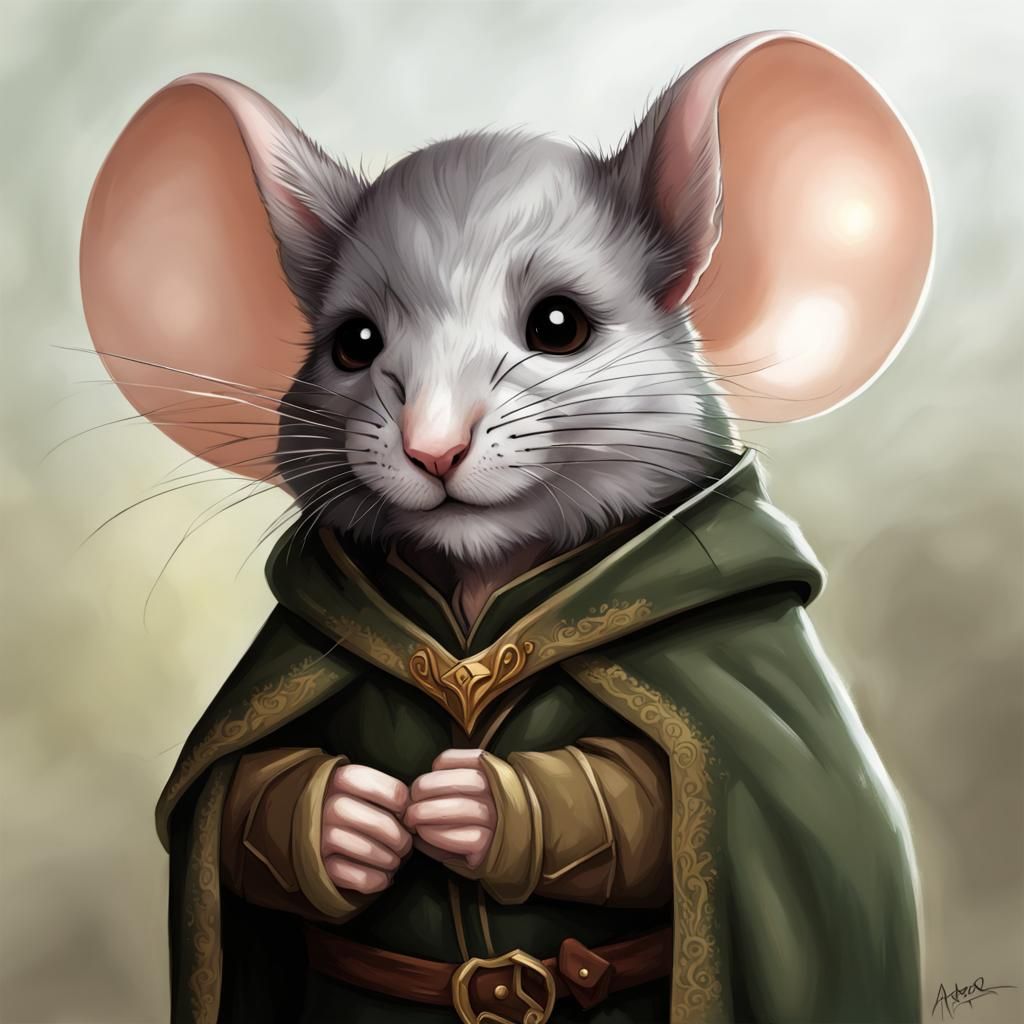 Mouse Aragorn - Ai Generated Artwork - Nightcafe Creator