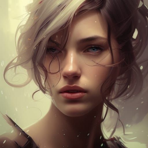 Detailed Portrait of Spenturion in Digital Art Style