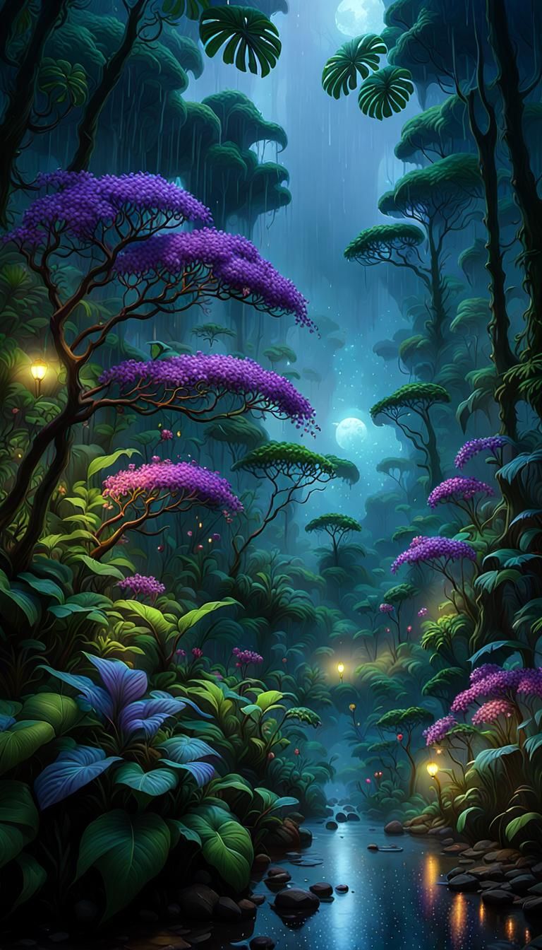 Ethereal forest  by @DeliaPeabody