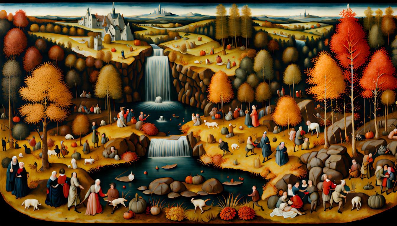 Fall Harvest by Hieronymus Bosch