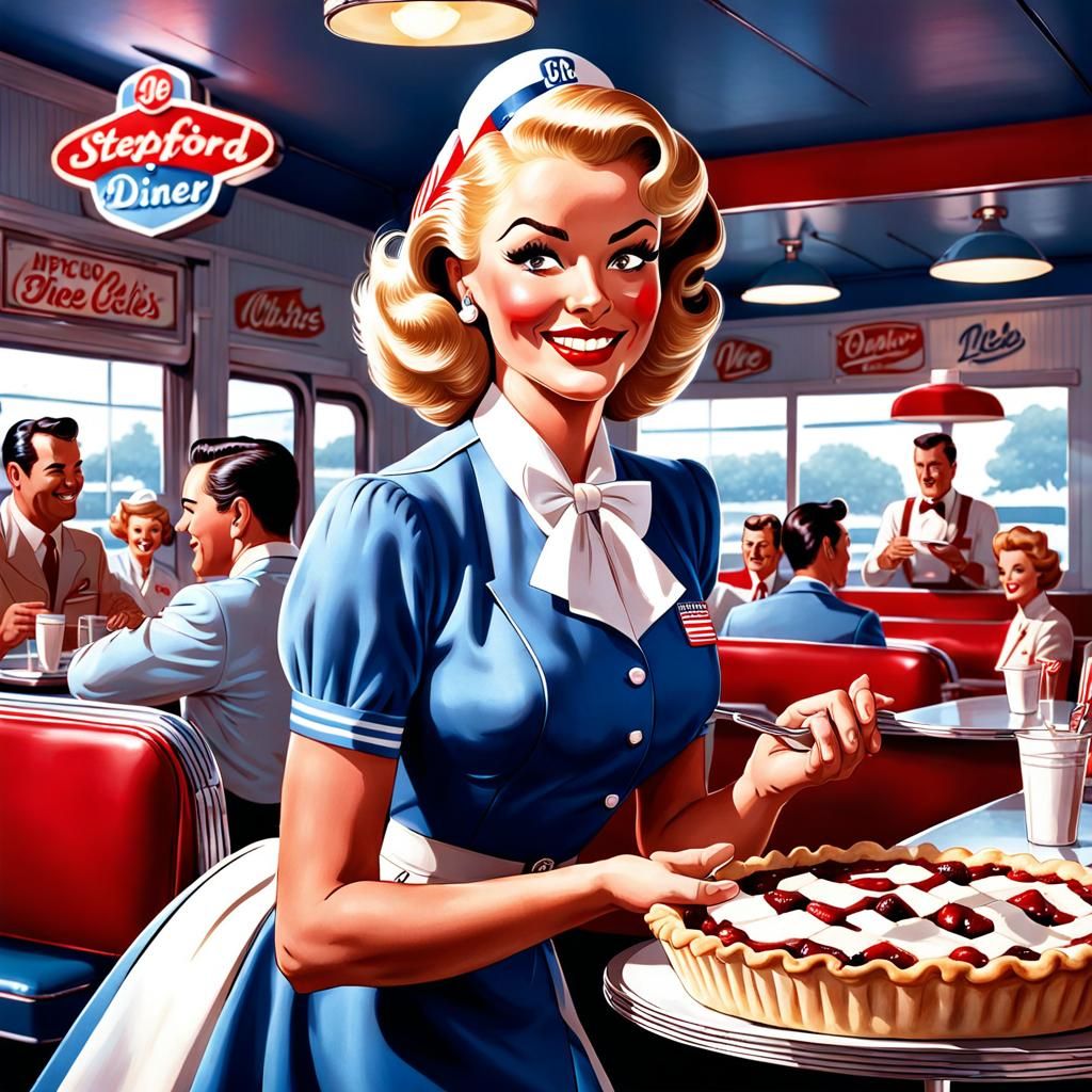 Stepford pie - AI Generated Artwork - NightCafe Creator