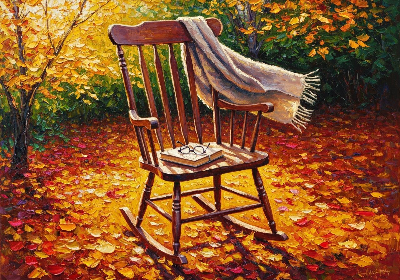 Autumn Garden Scene  by @photon