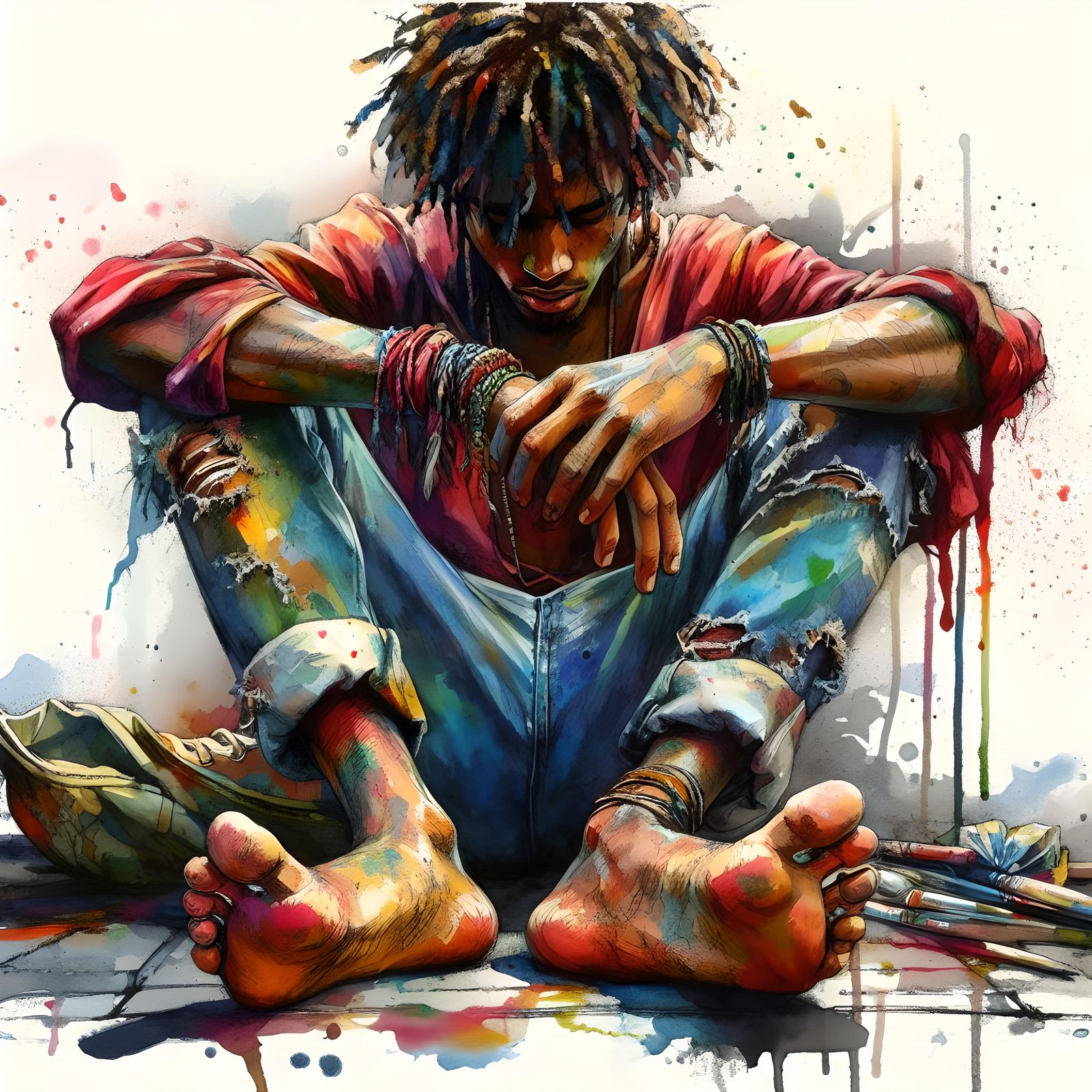 Barefoot Artist 👣 (12)