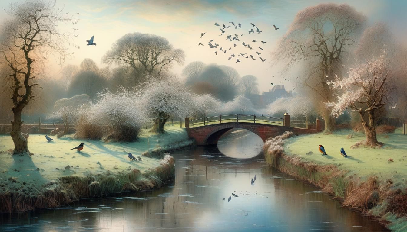 Bridging Seasons: Winter to Spring  by @KLP-Magick