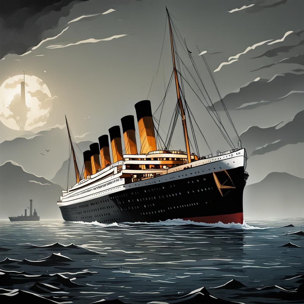 titanic - AI Generated Artwork - NightCafe Creator