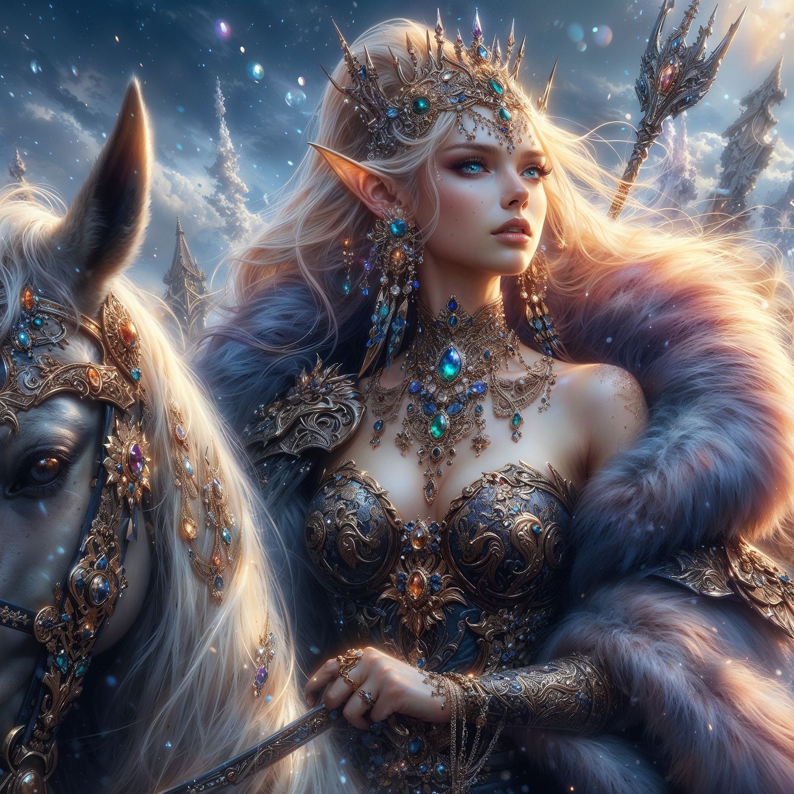 Sylabeth Dal Verenya, Queen of the North elves