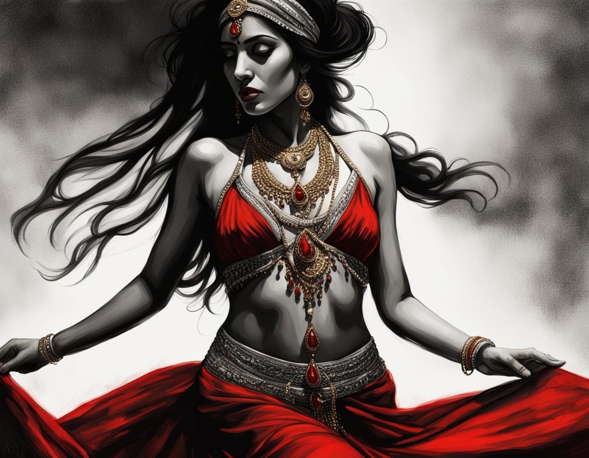 Arab belly dancer  by @John Slegers