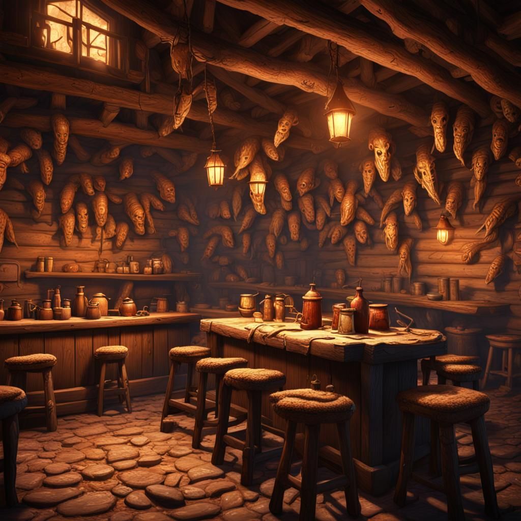 The spooky tavern