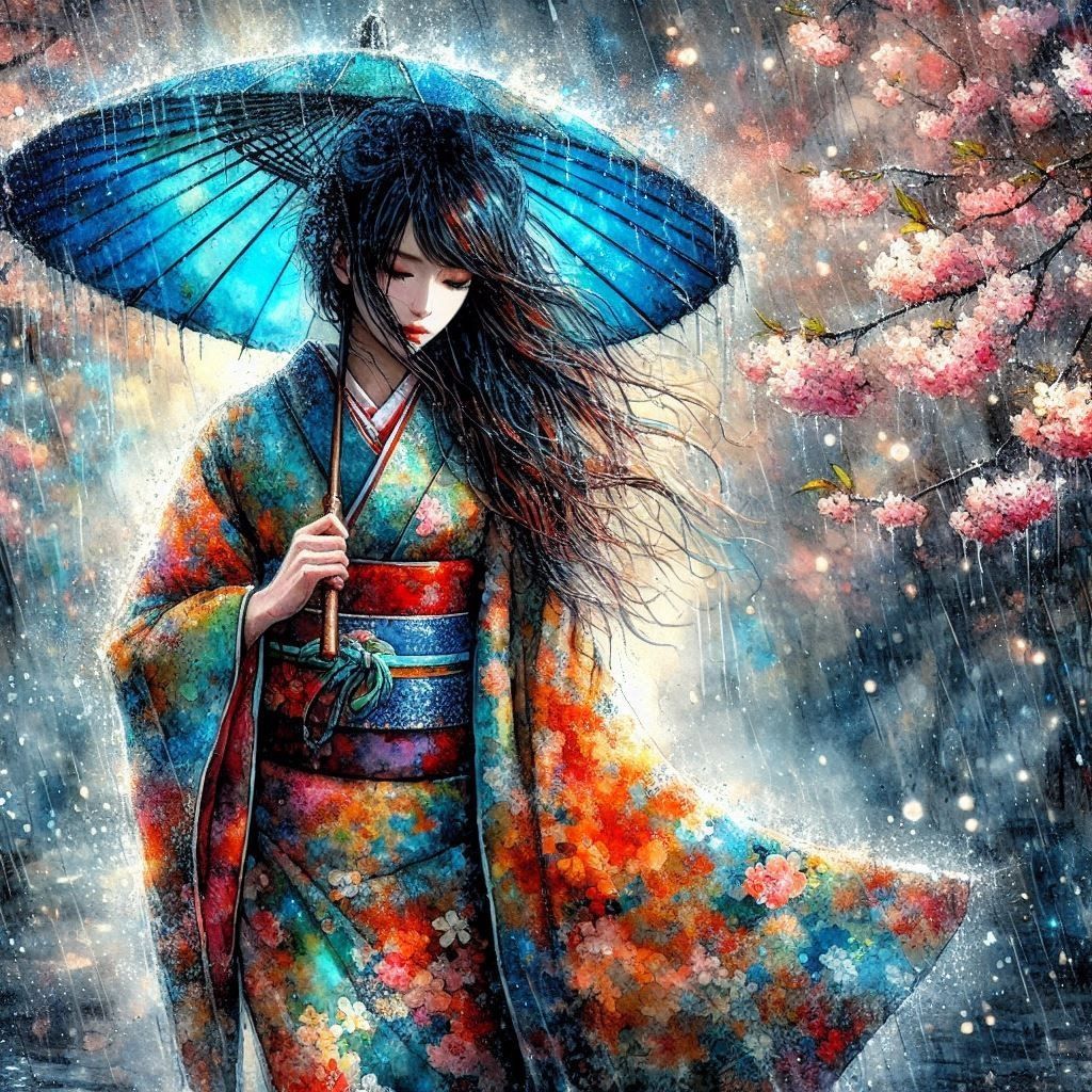 impressionist watercolor