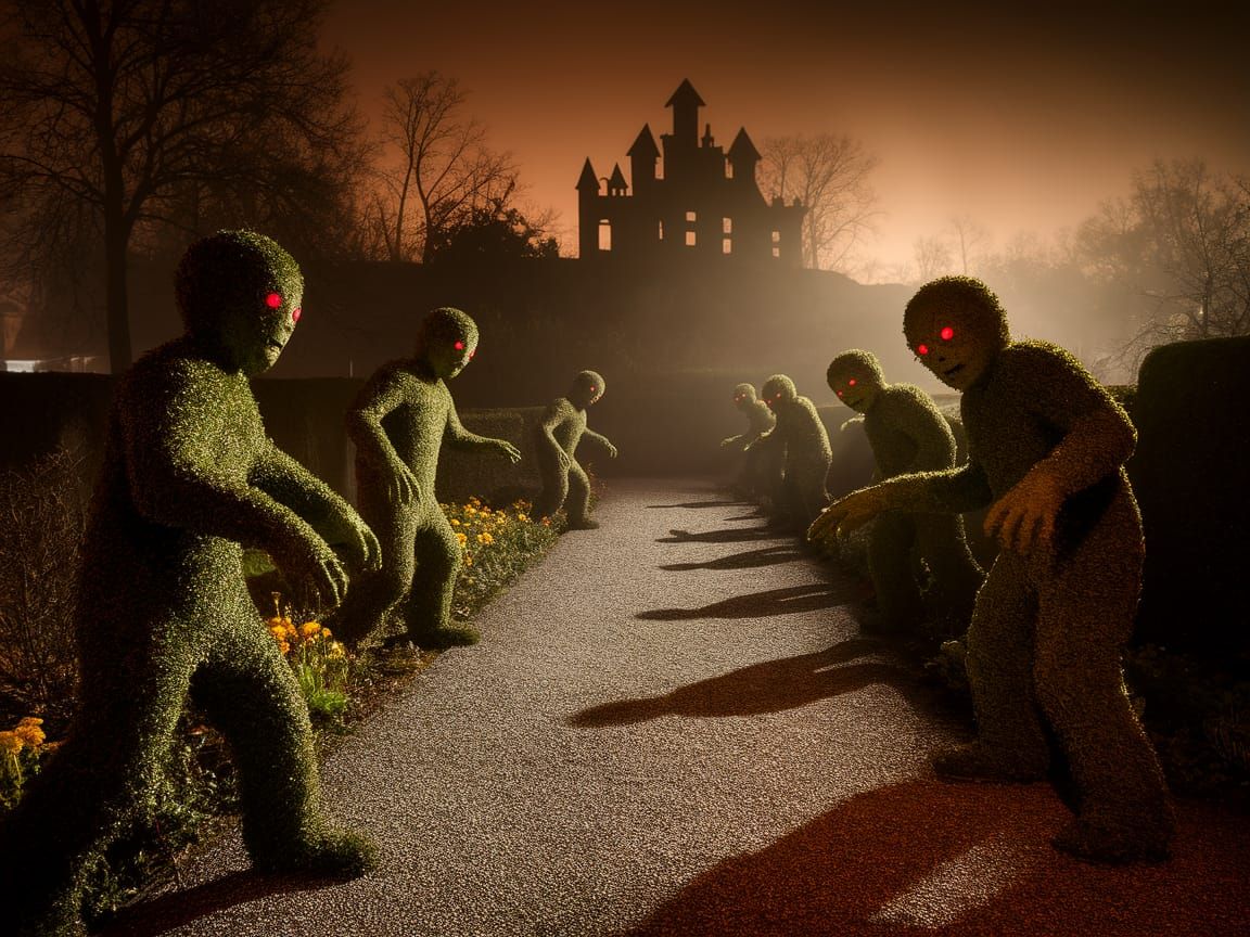 That’s taking topiary a bit far!  by @Kernowek