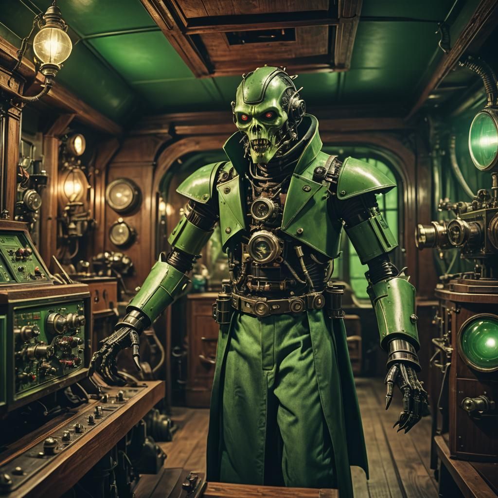 Mechanic soul of the Green Ghost
