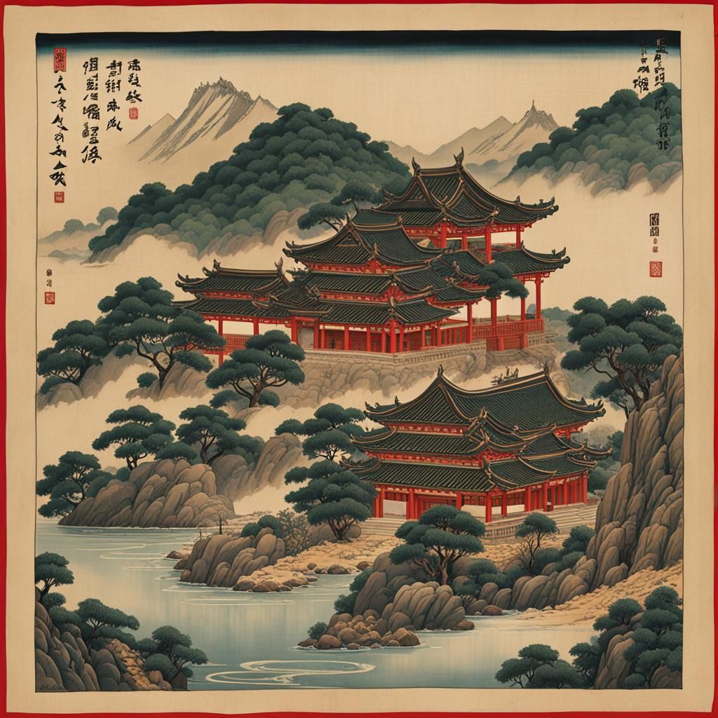 Young People Meet at Shanghai Tower, Anime Style