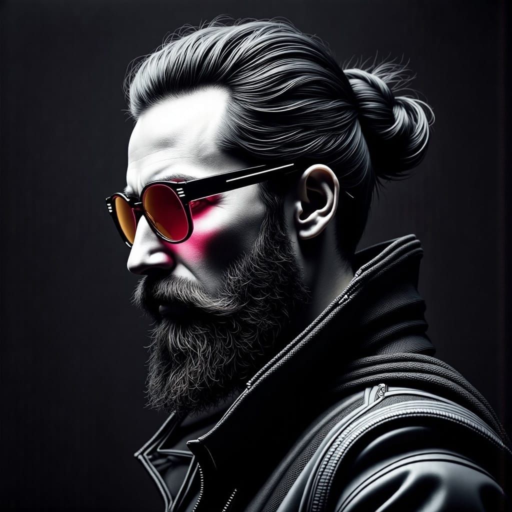  <lora:SynthwaveFluxV1:1.0> "In the rhythm of shadows, the night never ends."