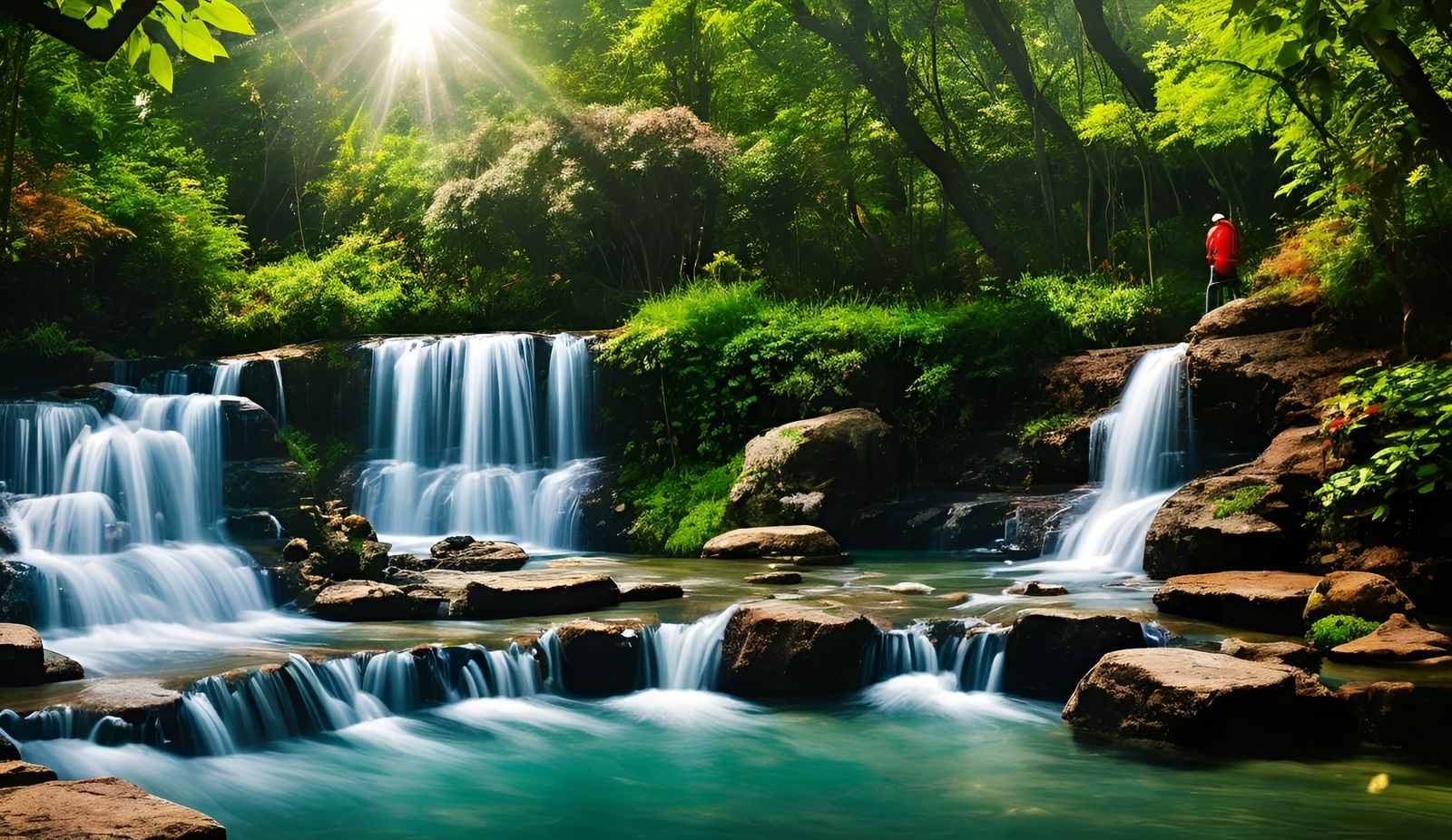 Life from four elements: Water,  Air, Food and Light