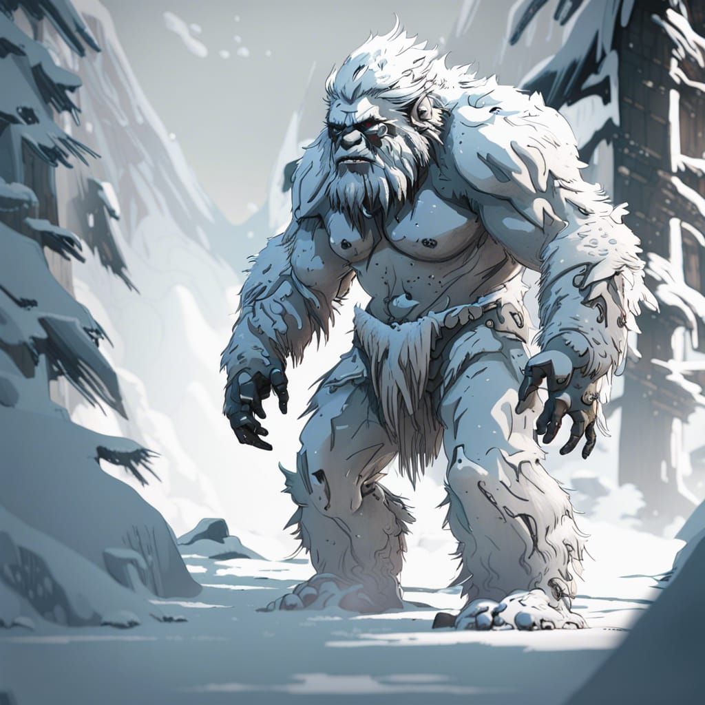 Snowy Yeti