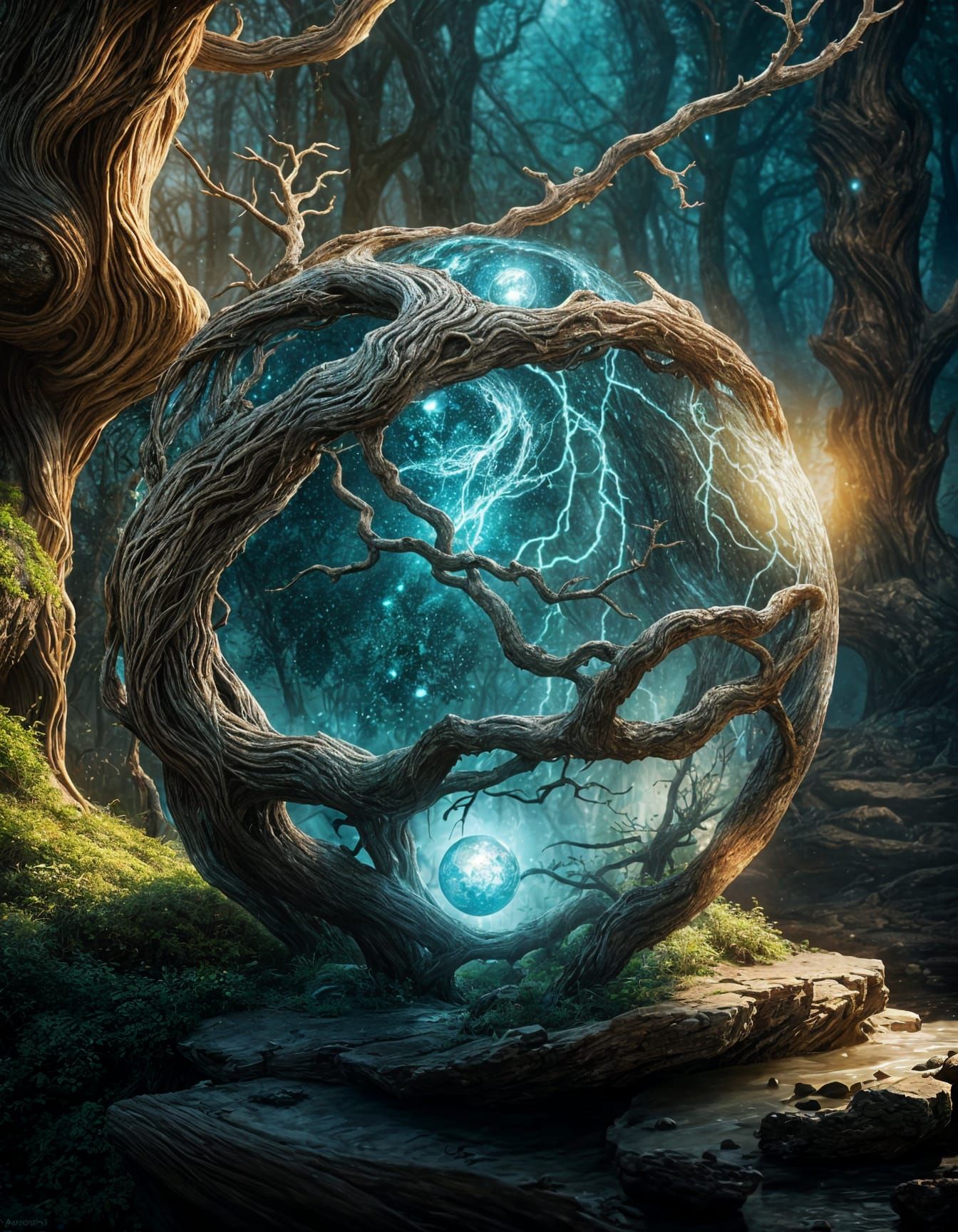 Magic orb  by @Roswarcus