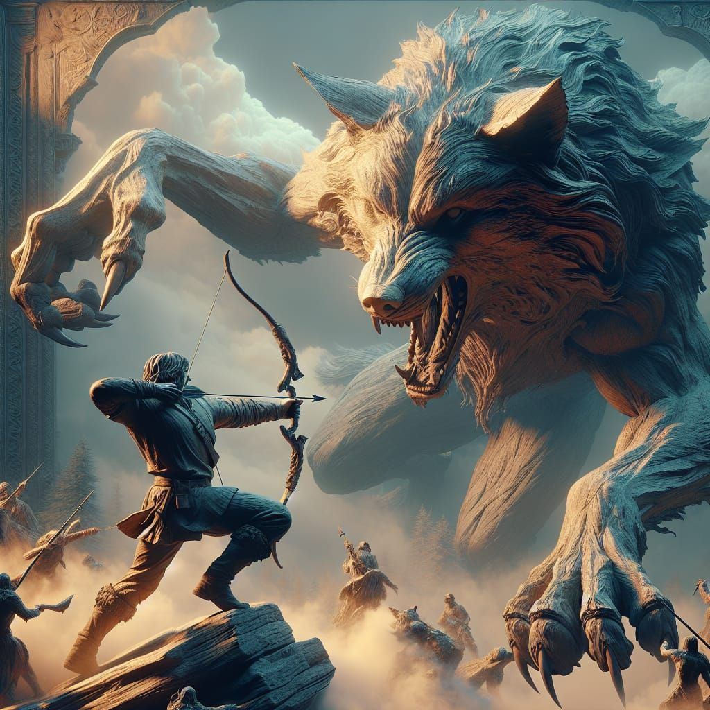 Remembering the Epic Battle  by @Wave