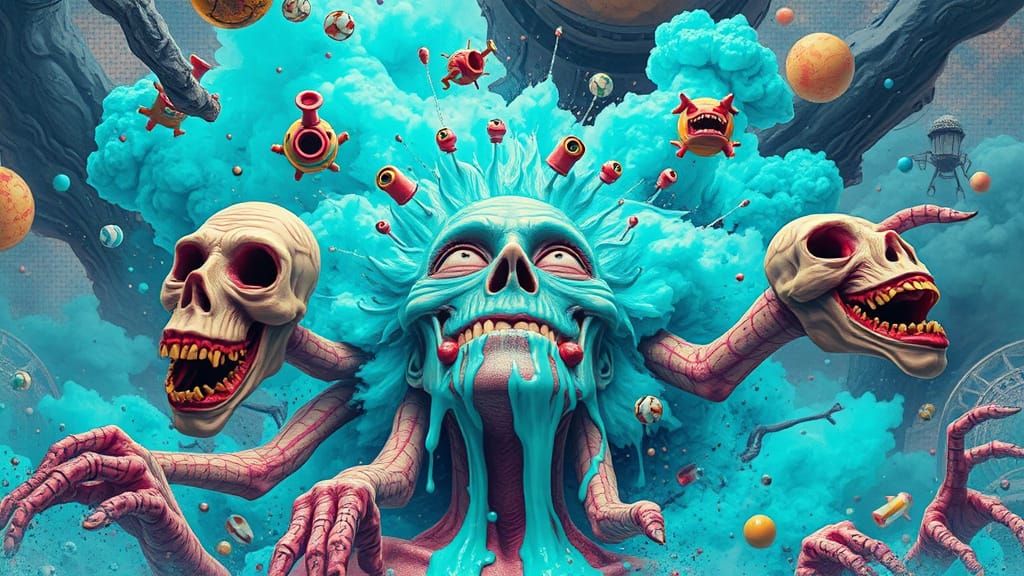 I saw the face of god and it was ugly af