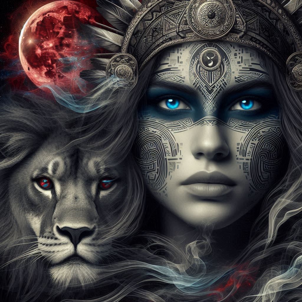 Aztec princess warrior