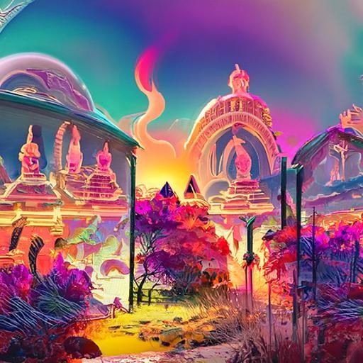 Beautiful temple
