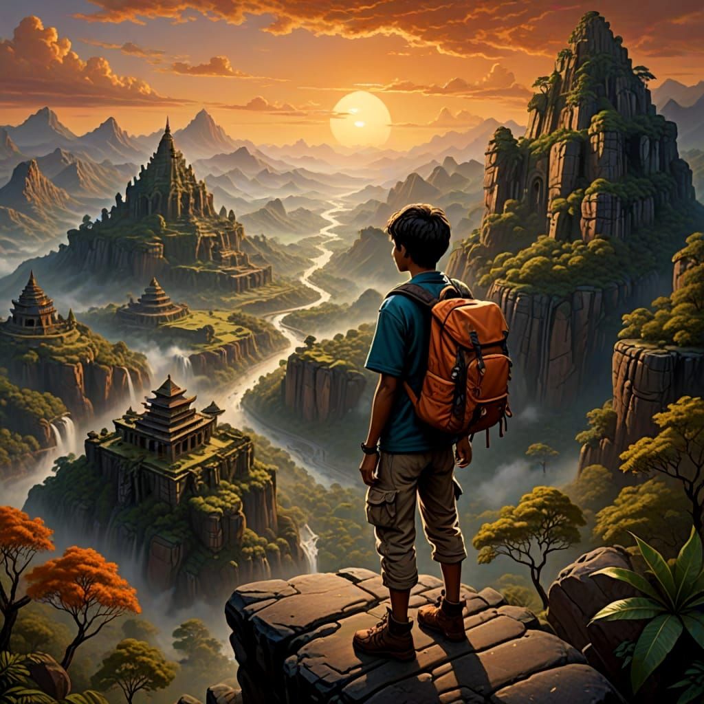 Young adventurer  by @Neverland