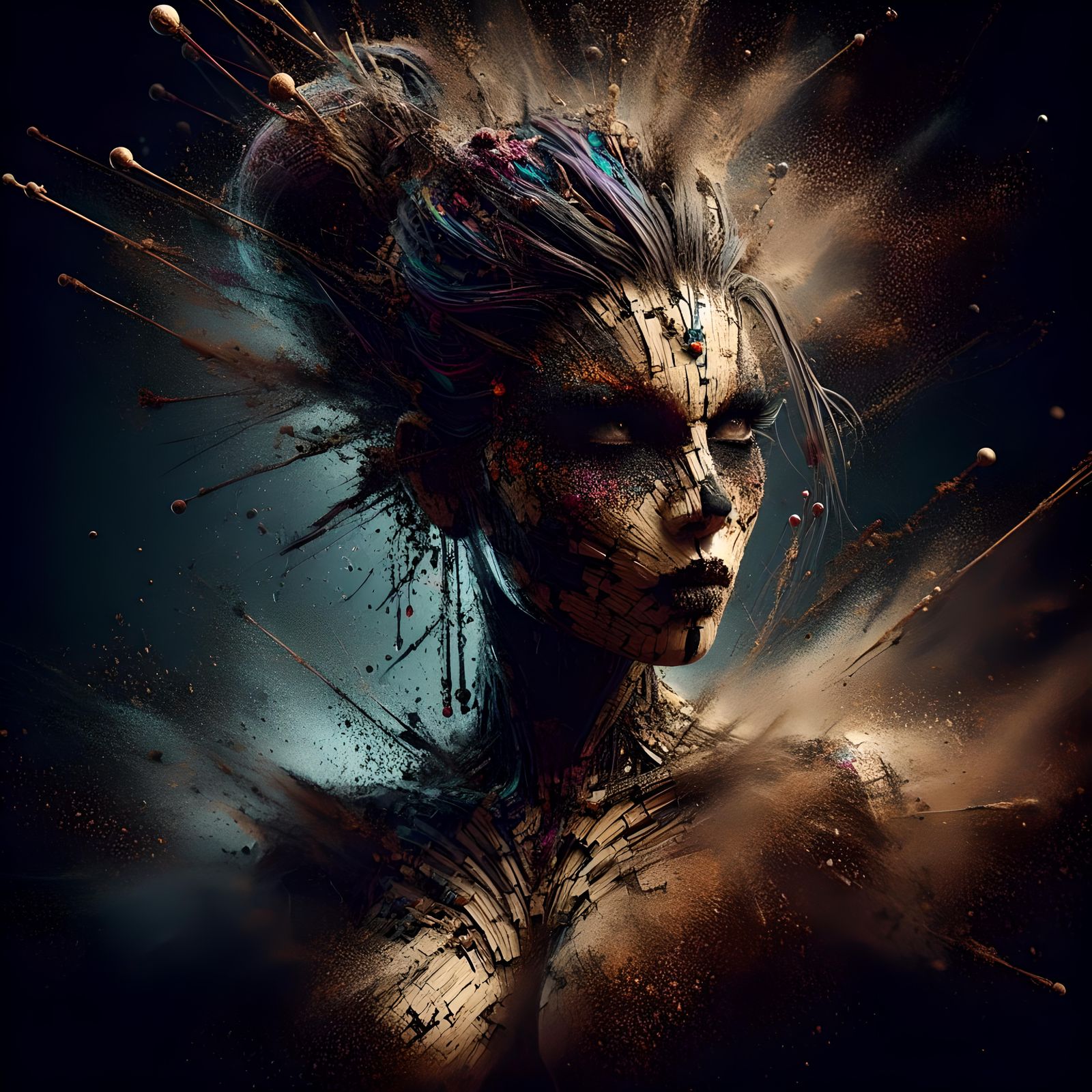 The Tribal Oracle  by @HippiNinjaPirate