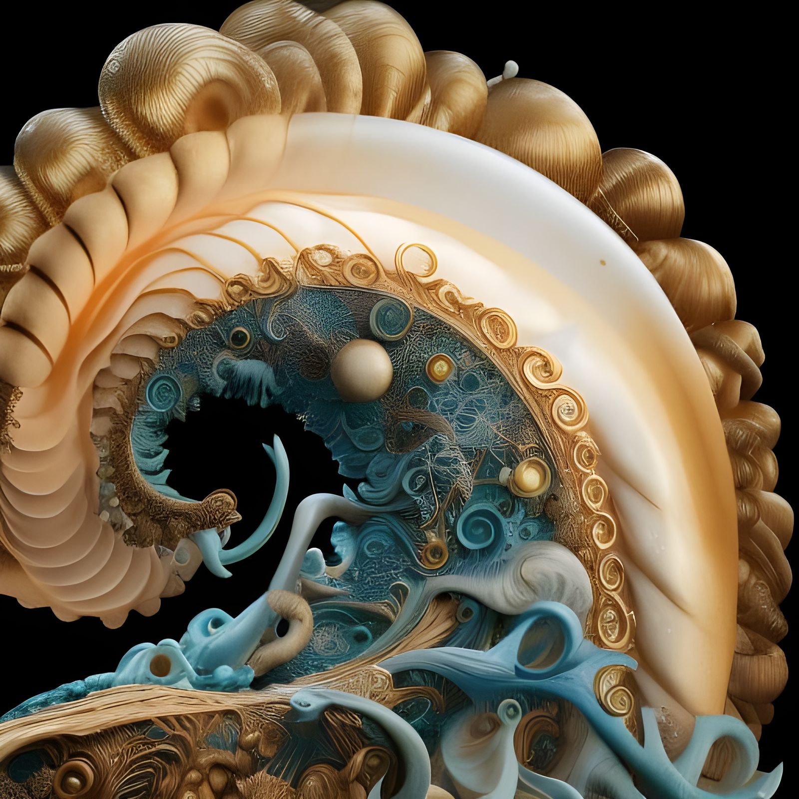 Nautilus 6  by @Wildwood Creations